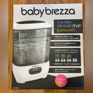 Baby Breeza One Step Baby Bottle Sterilizer and Dryer Advanced - White